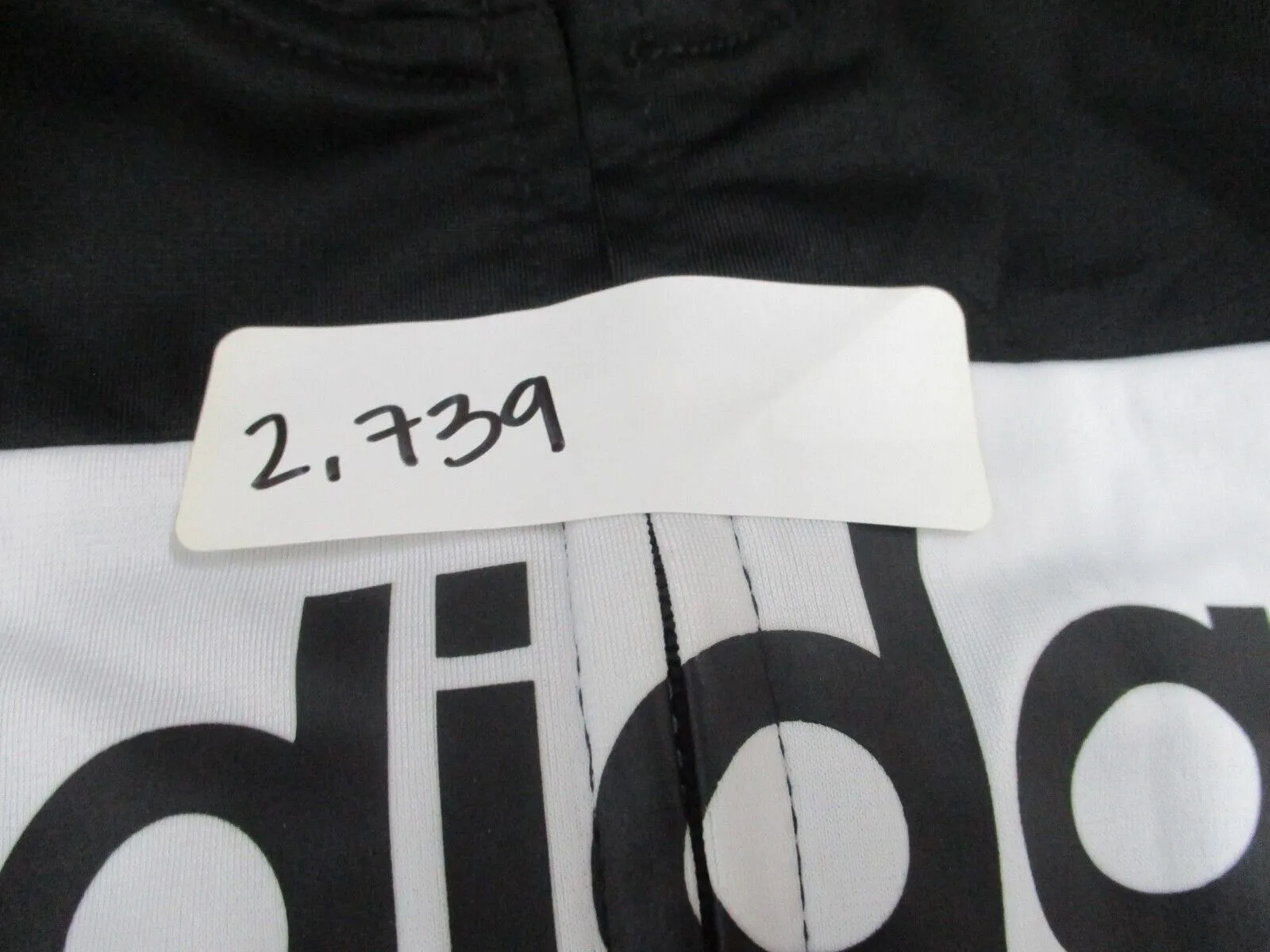 Adidas 3 Stripe Track Jacket Kids Boys Size 12M Black Long Sleeves Full Zip Up