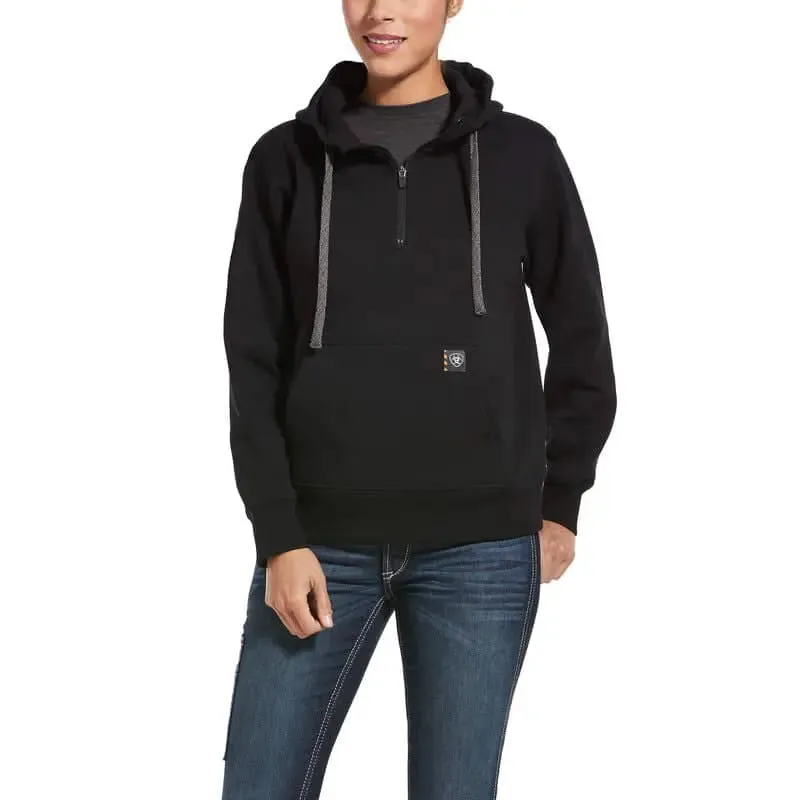 ARIAT - Women's Rebar Skill Set 1/2 Zip Hoodie