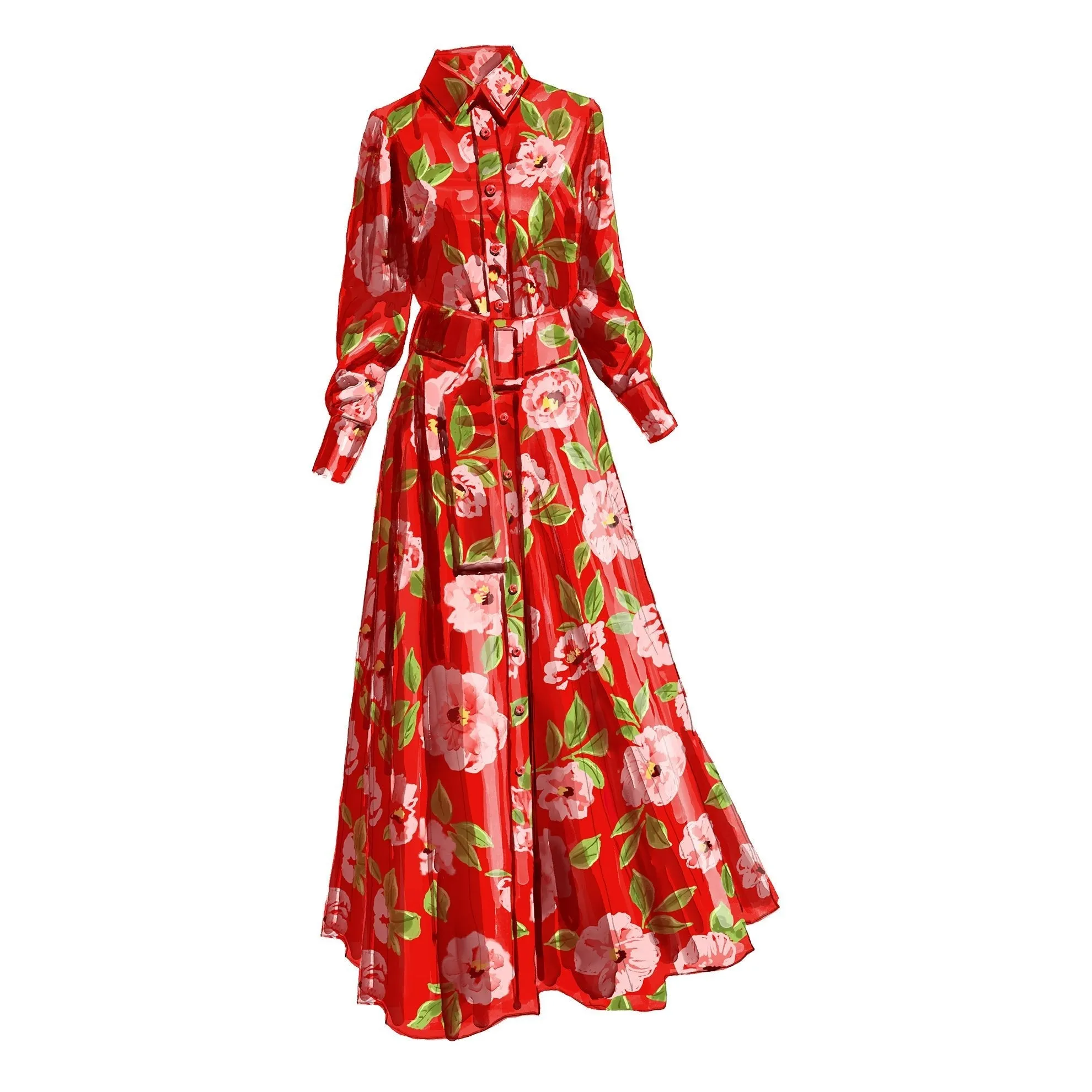 Beguiling Silk Gown