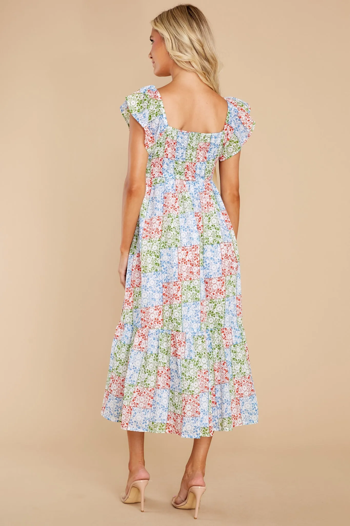 Brooke Ditsy Patchwork Dress