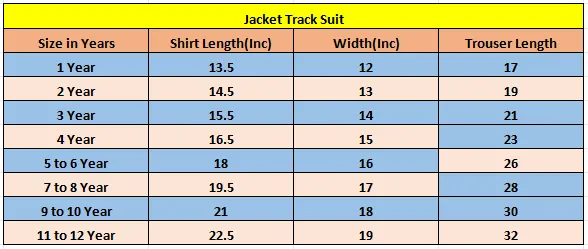 Copper Body Cream Arms Jacket Track-suit Boys (1)