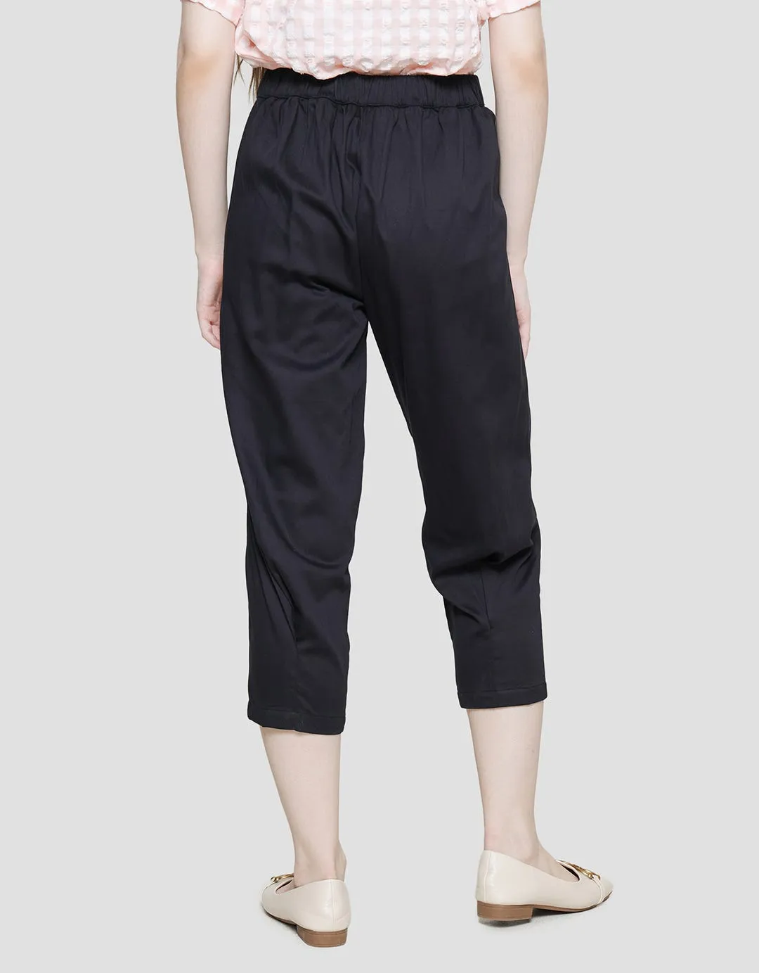 Details Front Double Front Celana Panjang Wanita