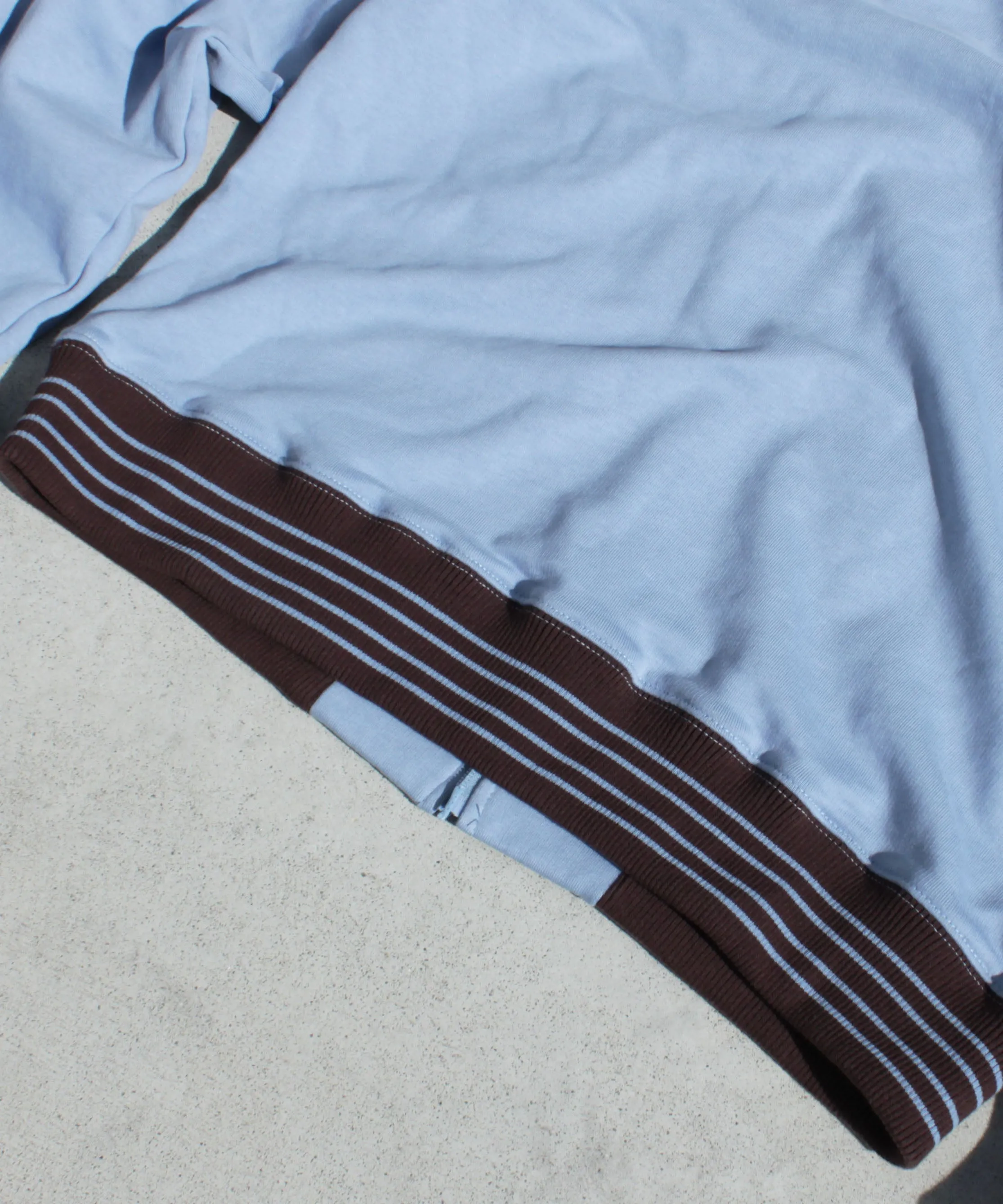 flower embroidery line track jacket