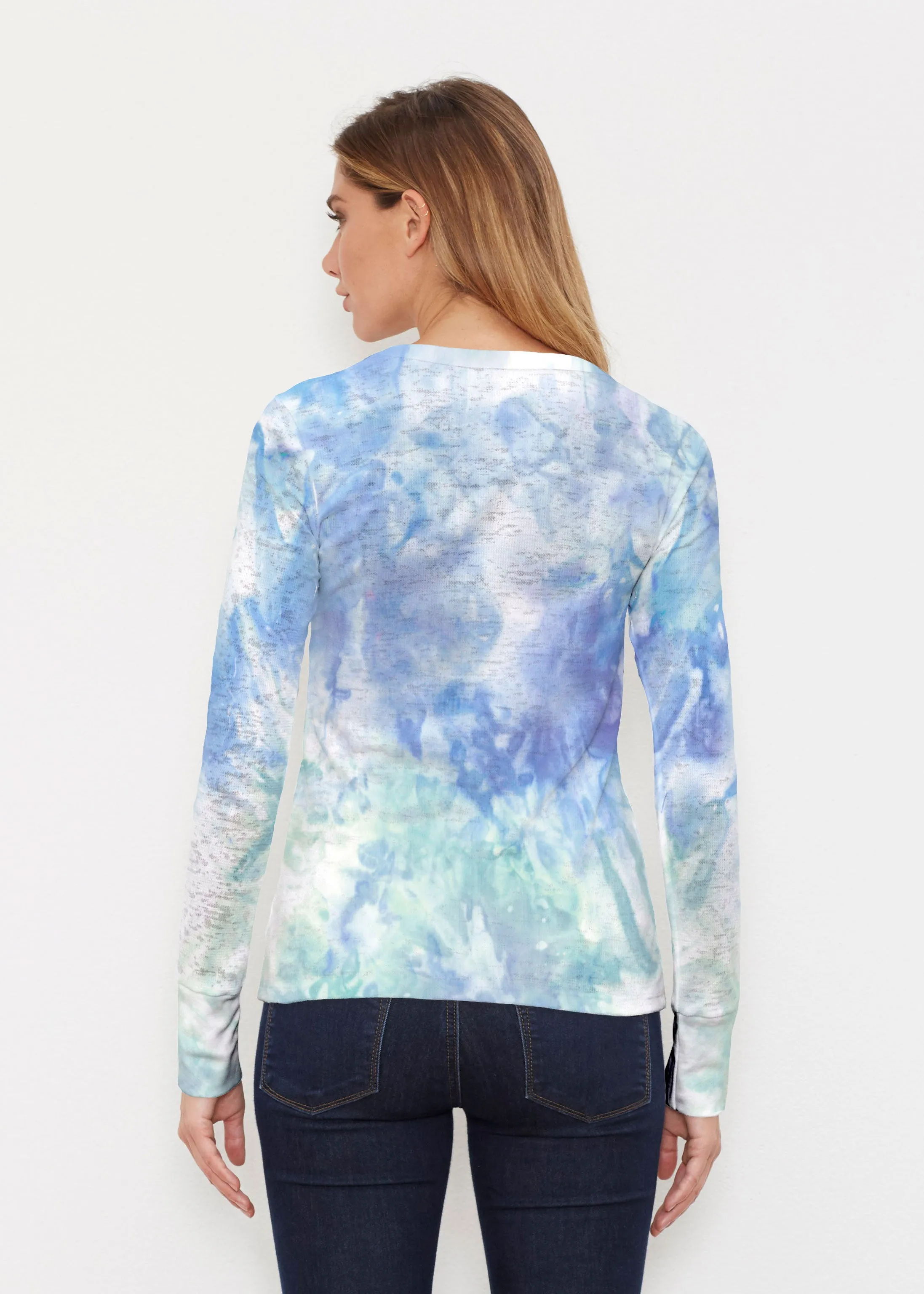 Francesca (16249) ~ Thermal Long Sleeve Crew Shirt