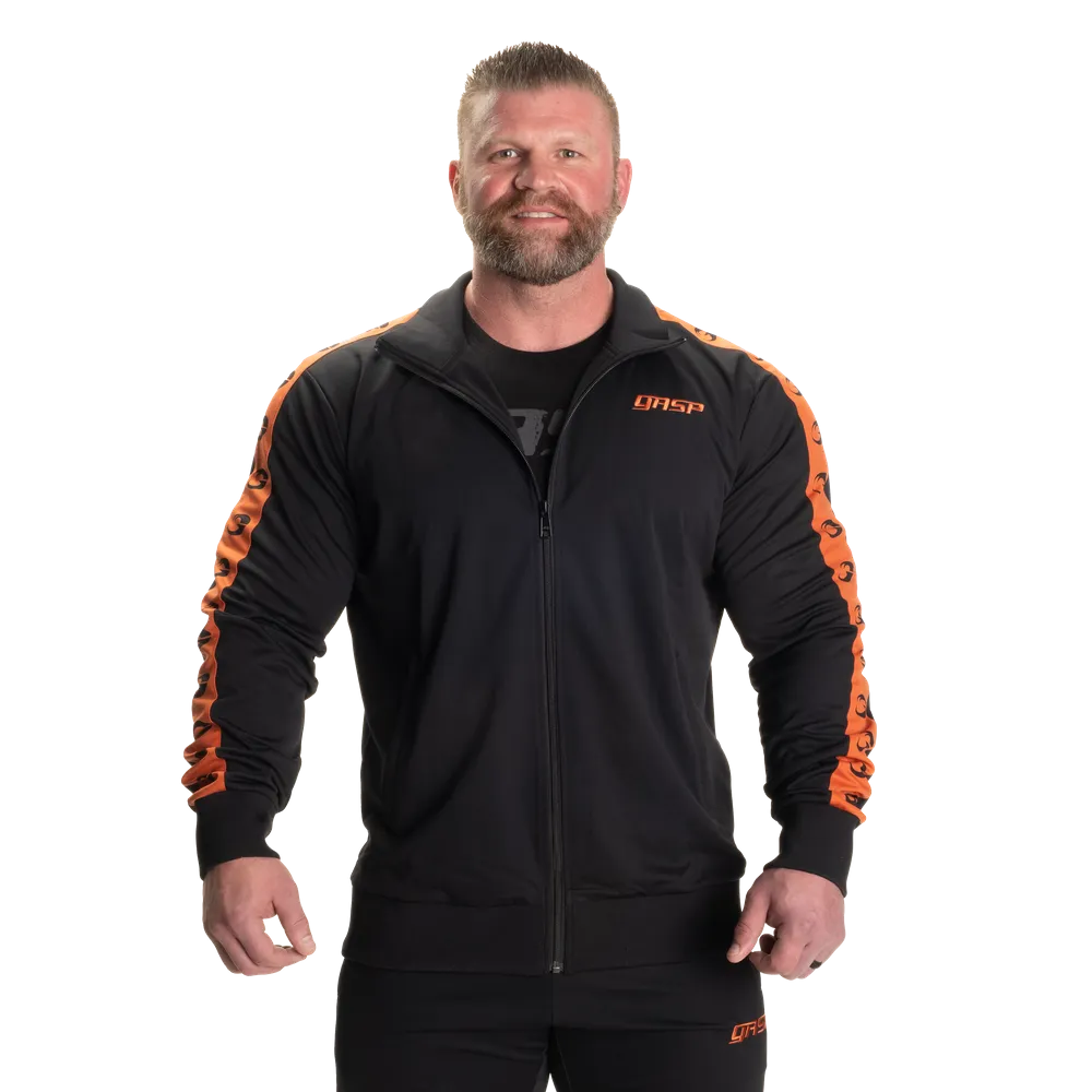 GASP TRACK SUIT JACKET (Black/Flame) - ملابس رياضية