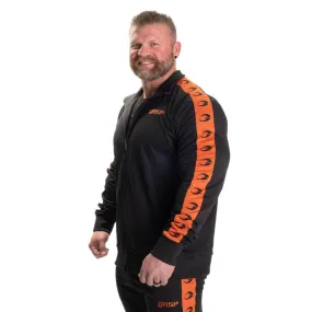 GASP TRACK SUIT JACKET (Black/Flame) - ملابس رياضية