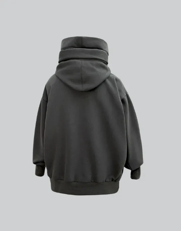 High Collar Hoodie