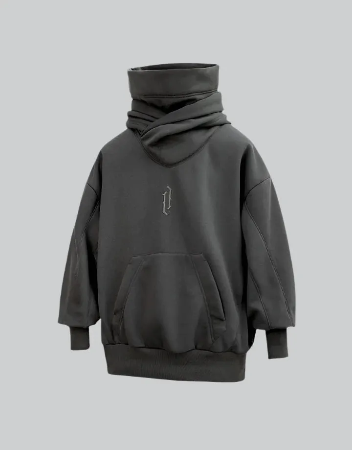 High Collar Hoodie
