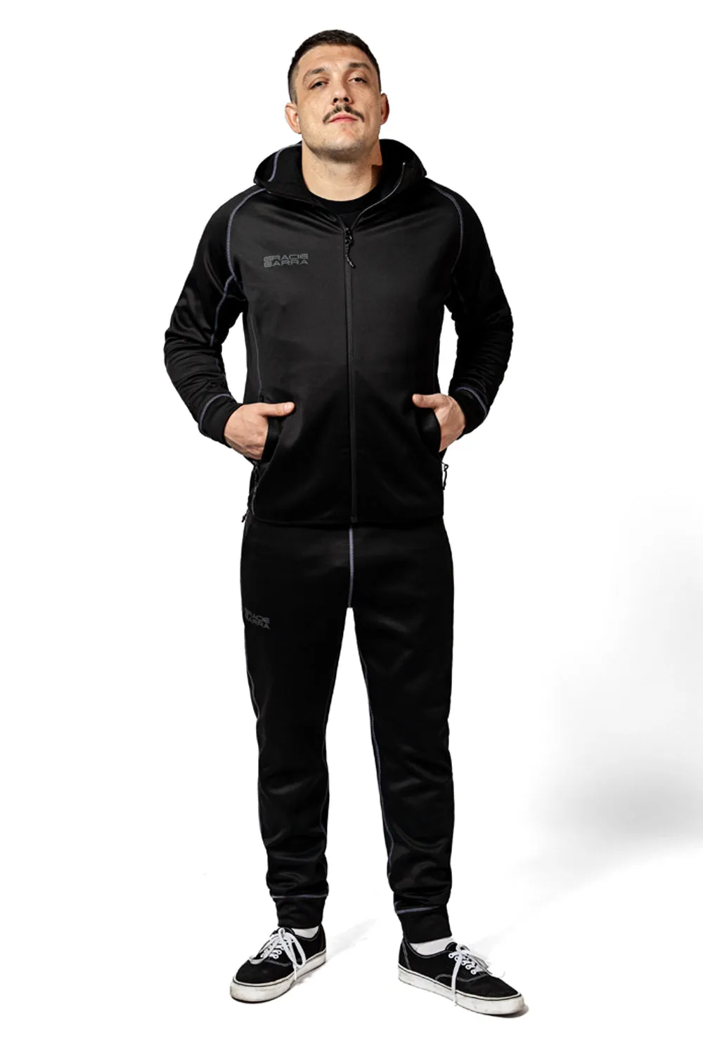 Incognito Mens Track Jacket - Black