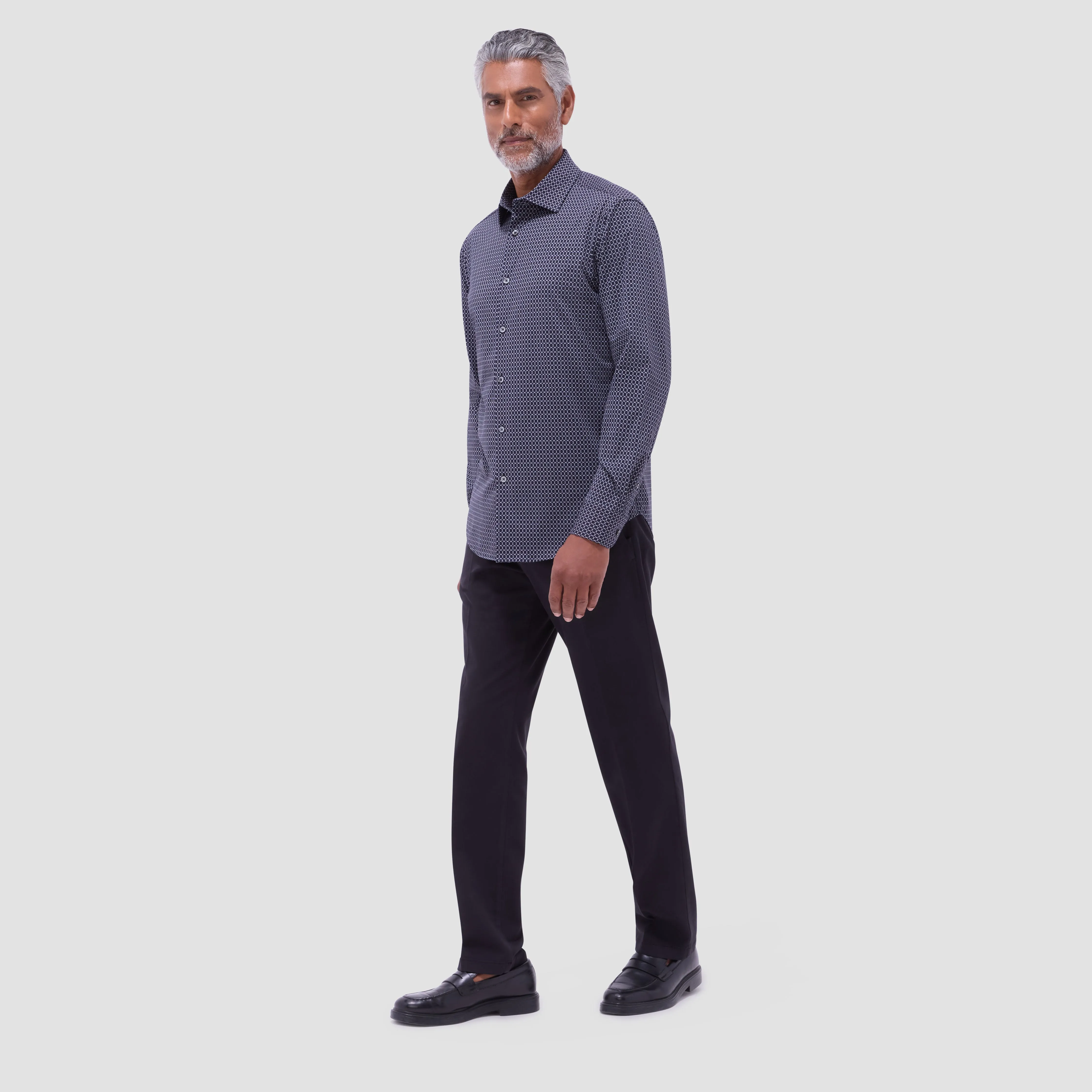 James Geometric Hexagon OoohCotton Shirt
