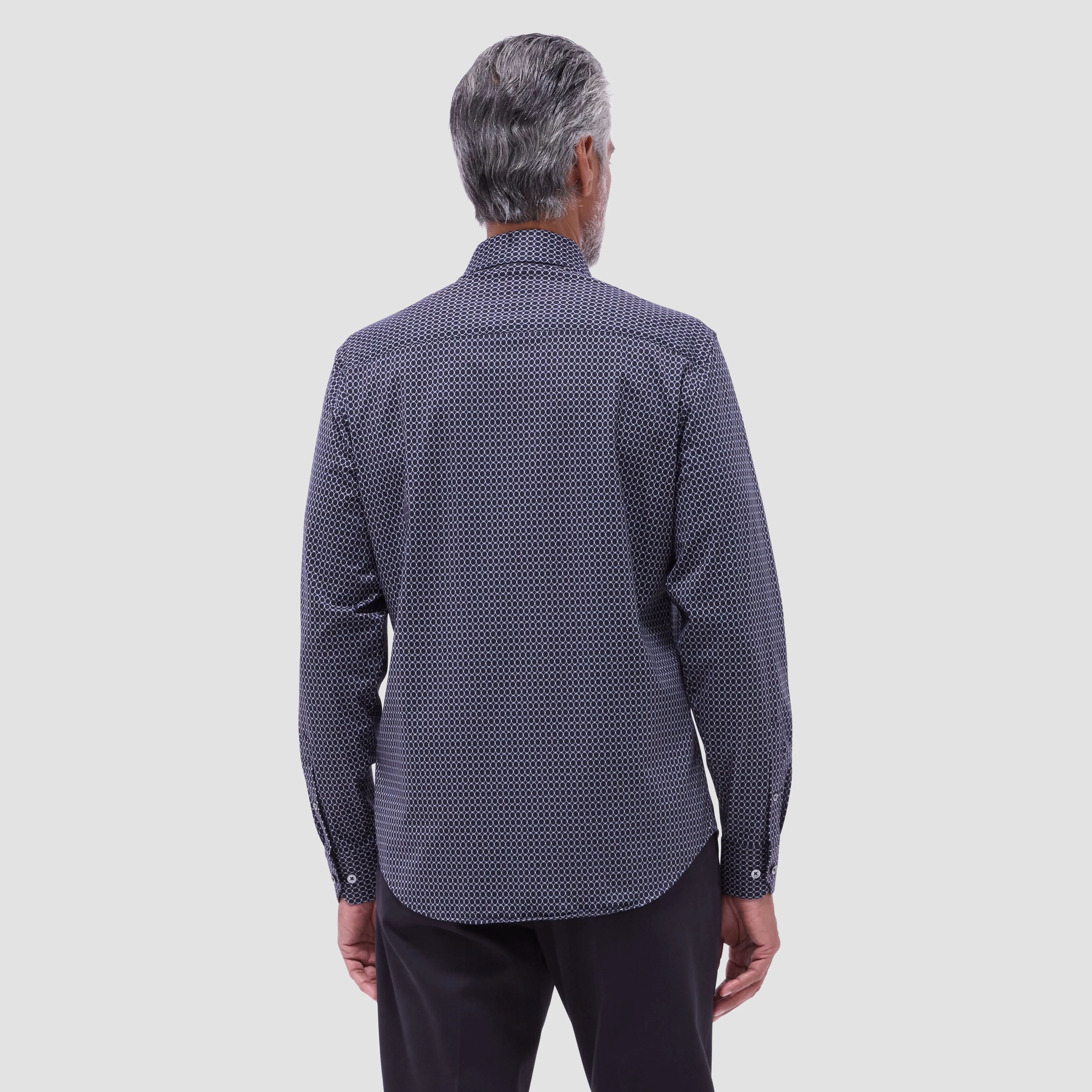 James Geometric Hexagon OoohCotton Shirt
