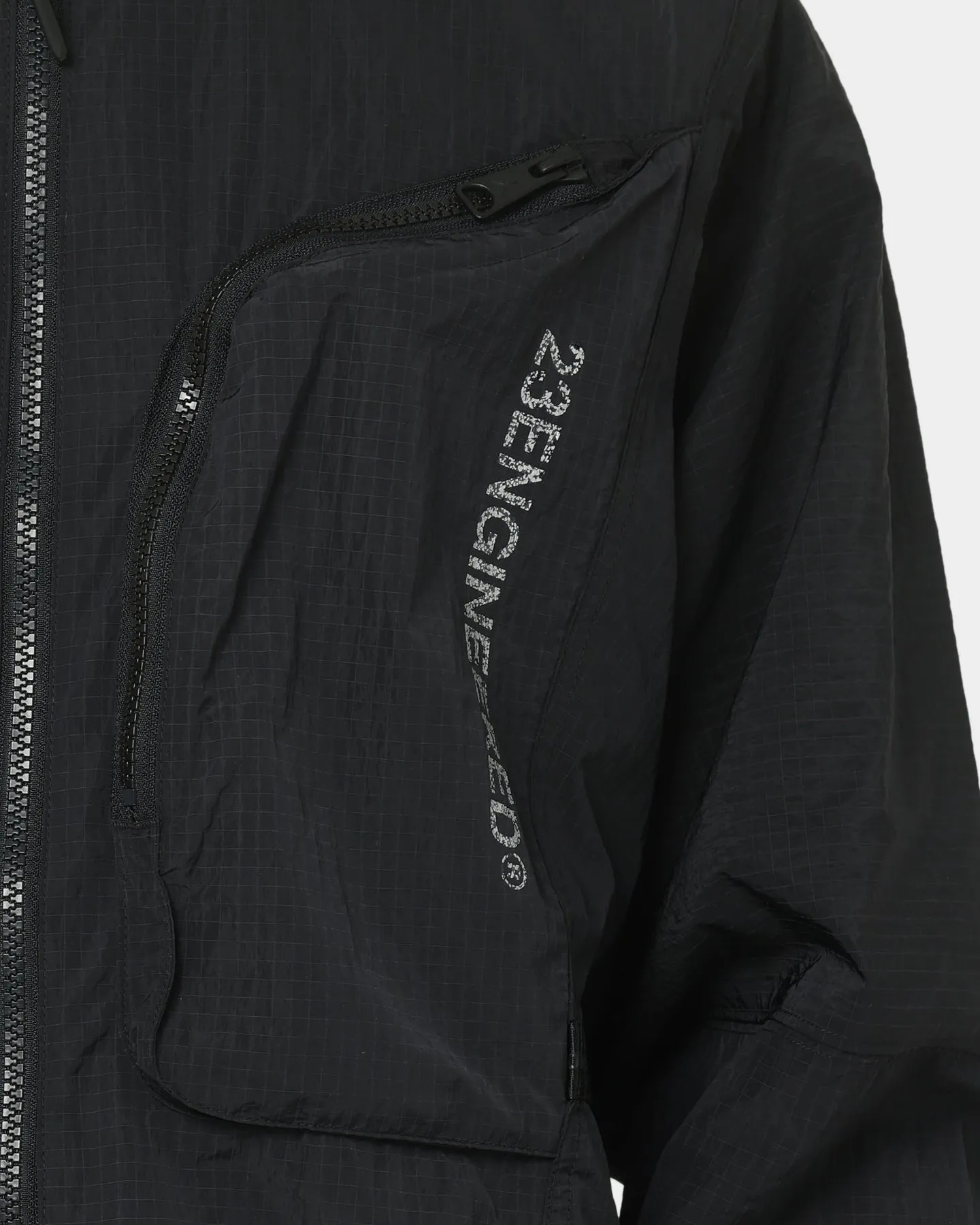 Jordan Jordan 23 Engineered Track Windbreaker Black/Atomic Grey