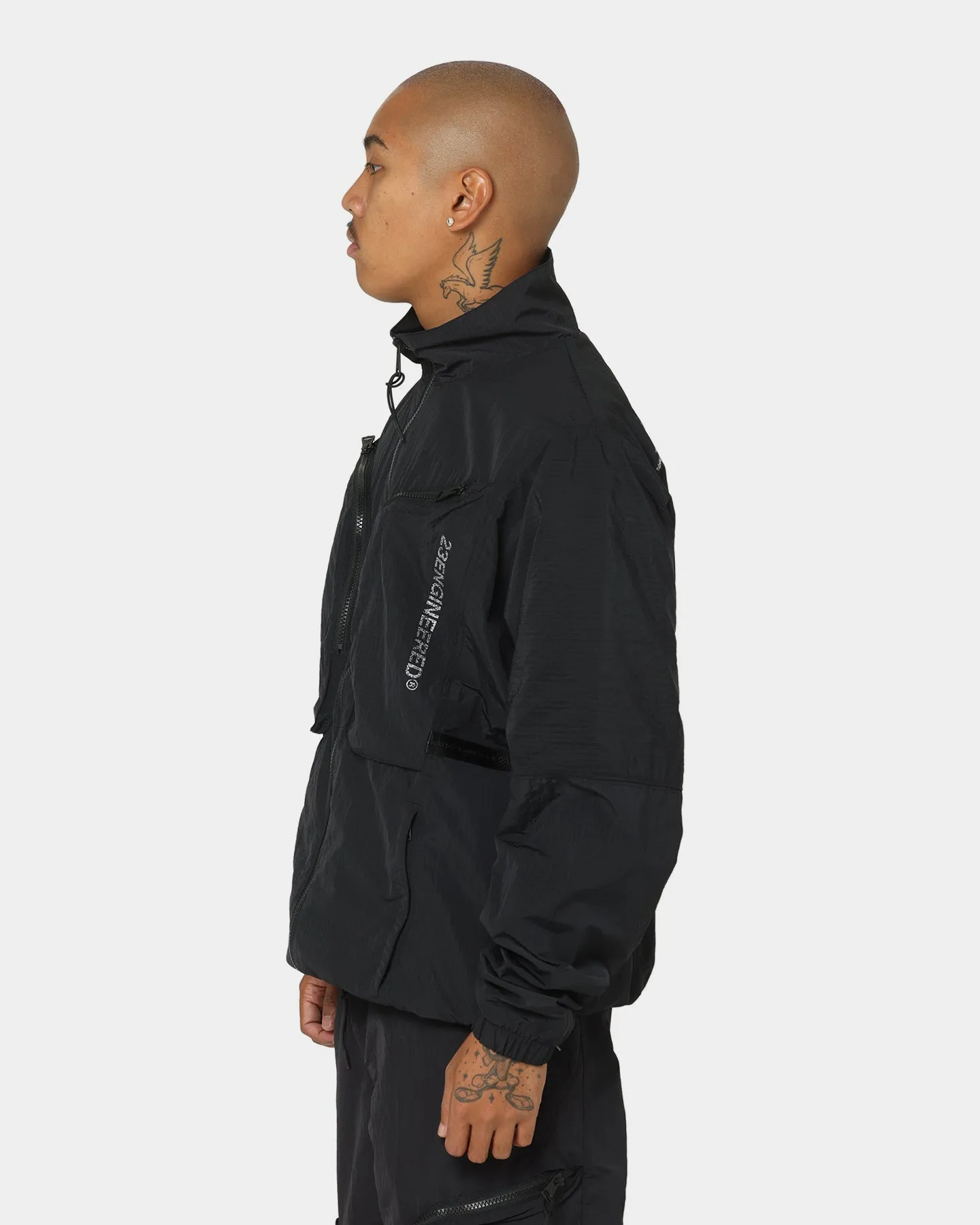 Jordan Jordan 23 Engineered Track Windbreaker Black/Atomic Grey