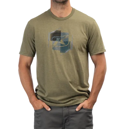 Men's K Shield Crest Tri-Blend Shirt