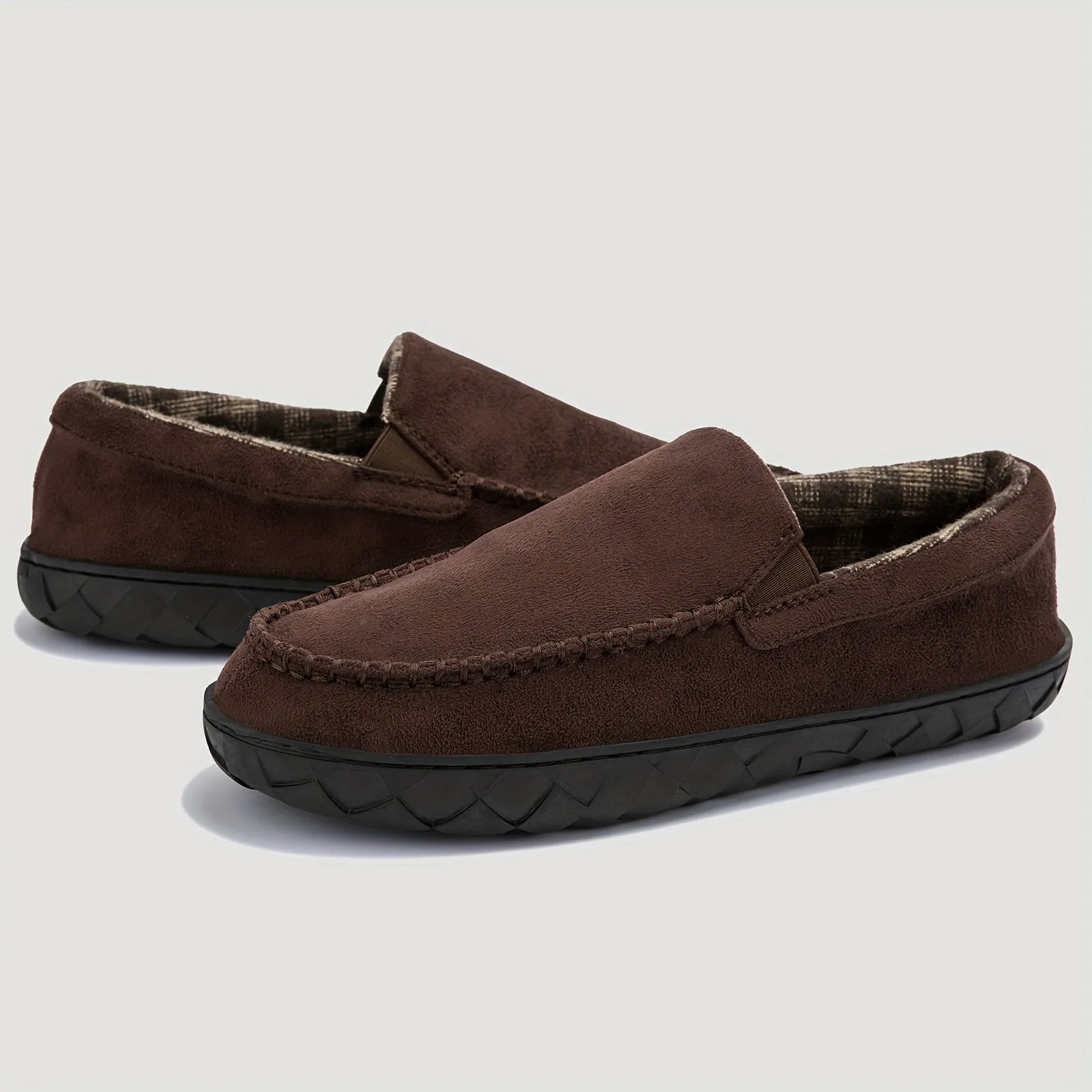 Men's Plus Size Thermal Cotton Lining Loafers