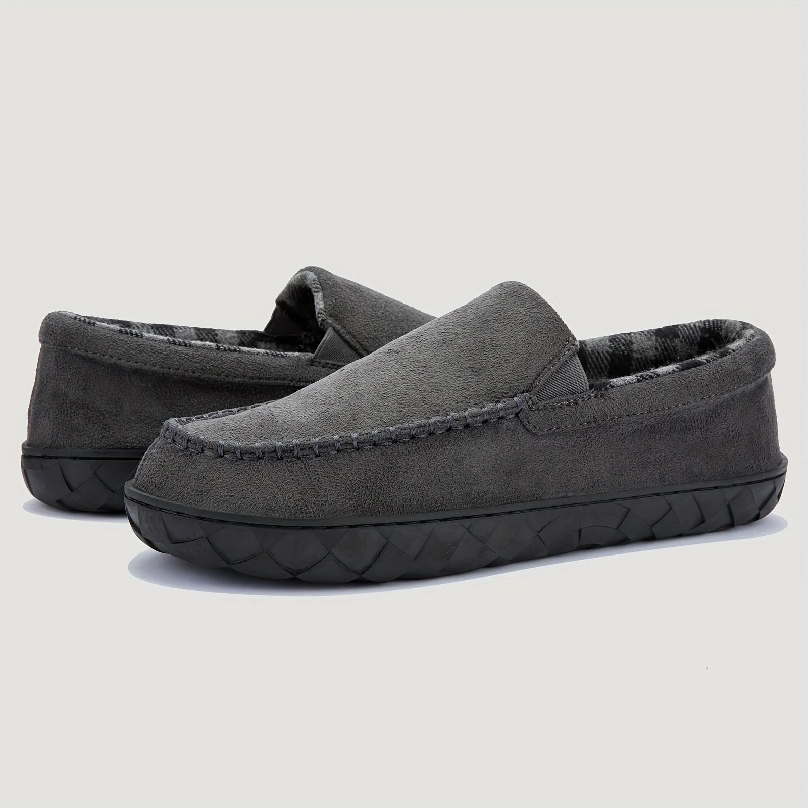 Men's Plus Size Thermal Cotton Lining Loafers