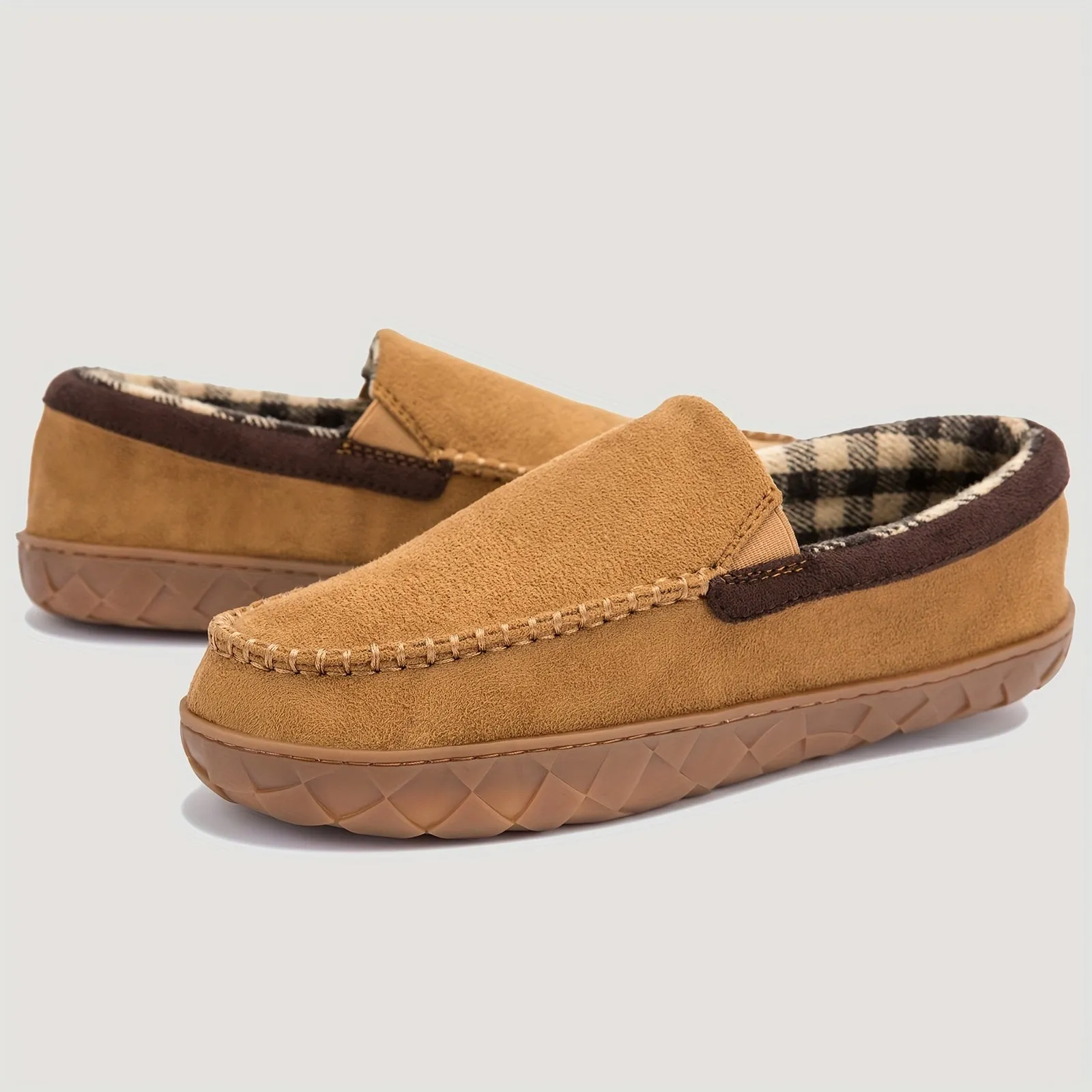 Men's Plus Size Thermal Cotton Lining Loafers
