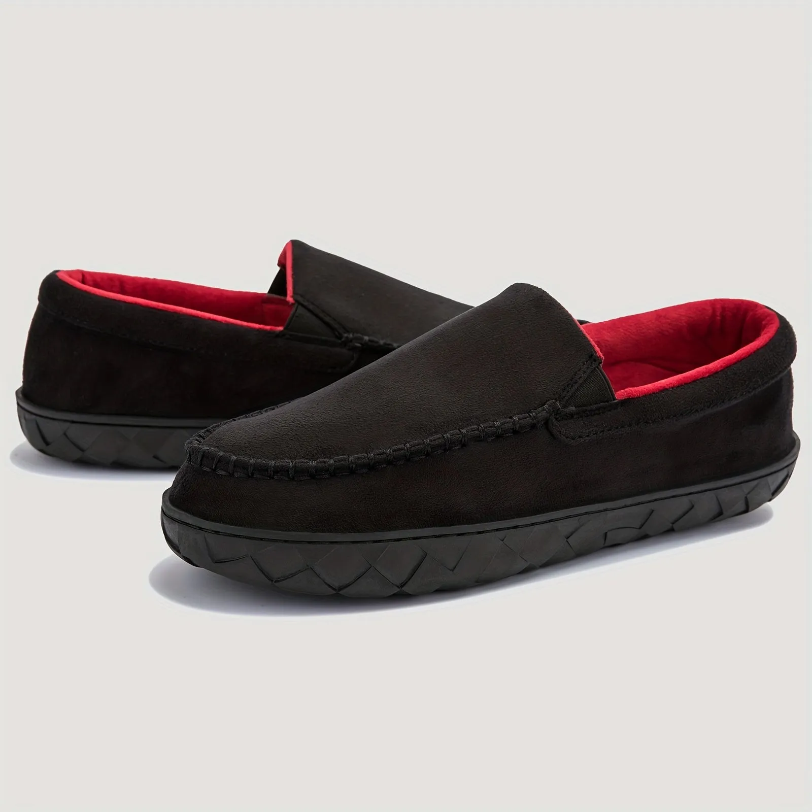 Men's Plus Size Thermal Cotton Lining Loafers