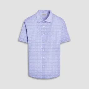 Miles Mosaic OoohCotton Short-Sleeve Shirt
