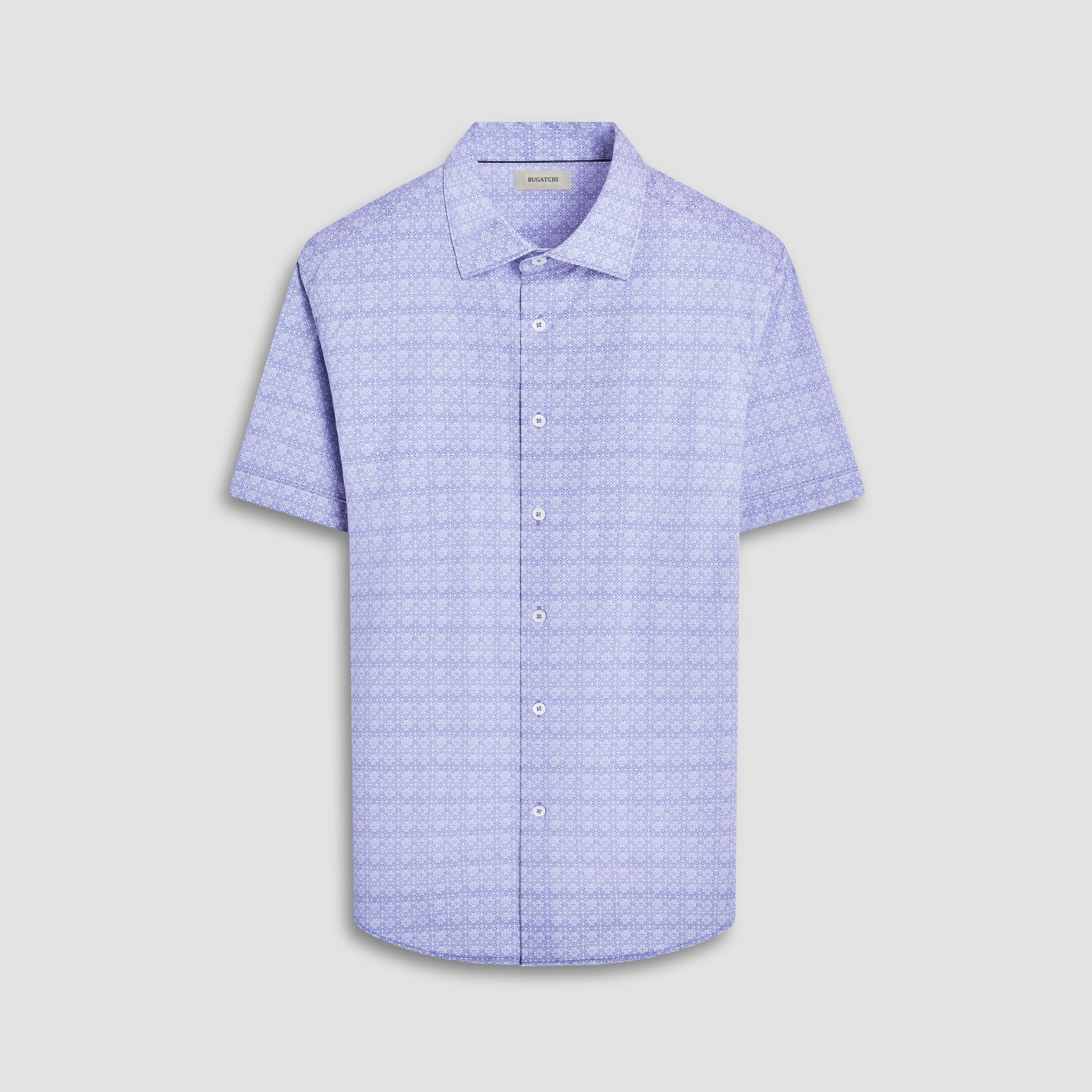 Miles Mosaic OoohCotton Short-Sleeve Shirt