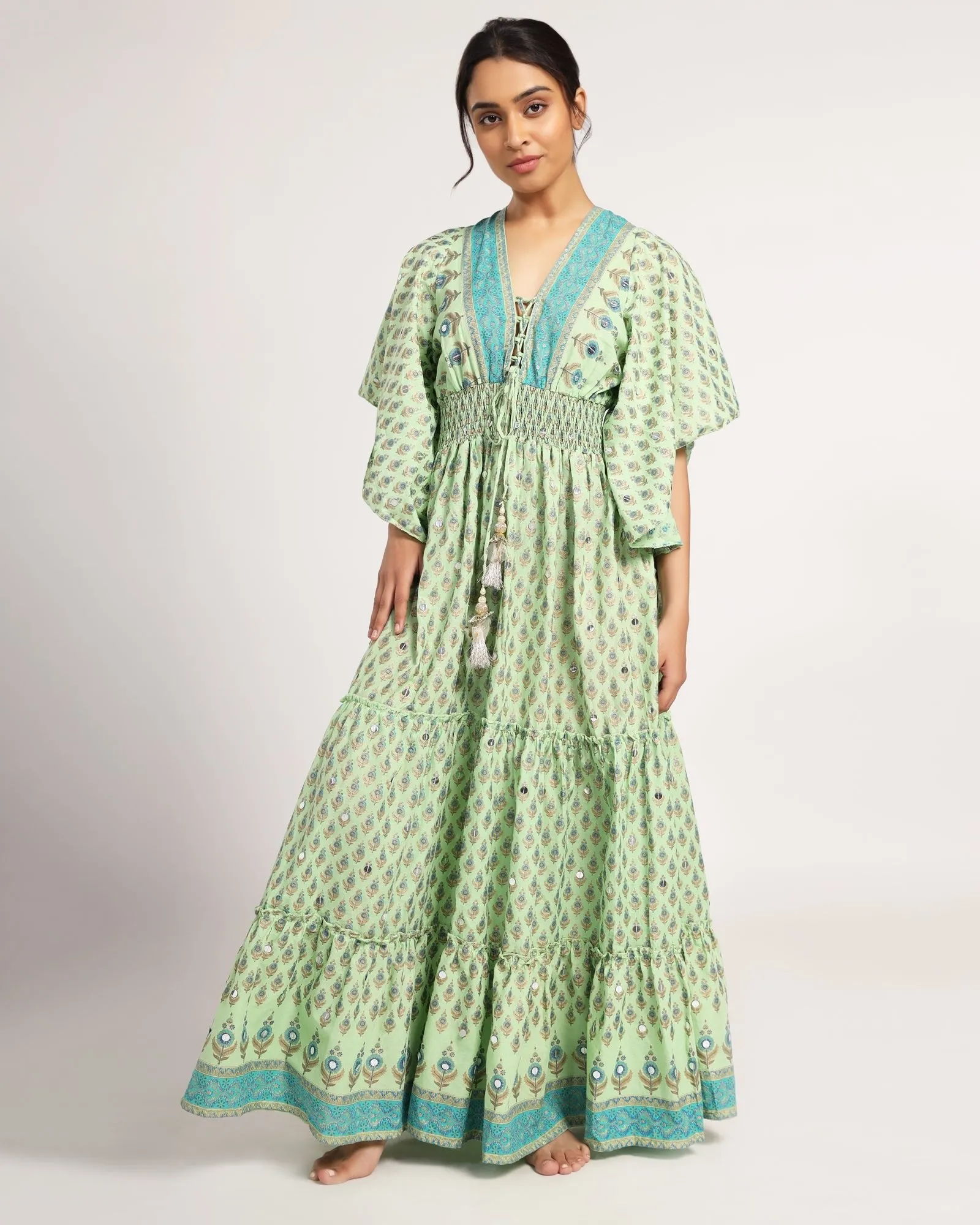 Nora Maxi Dress Mint