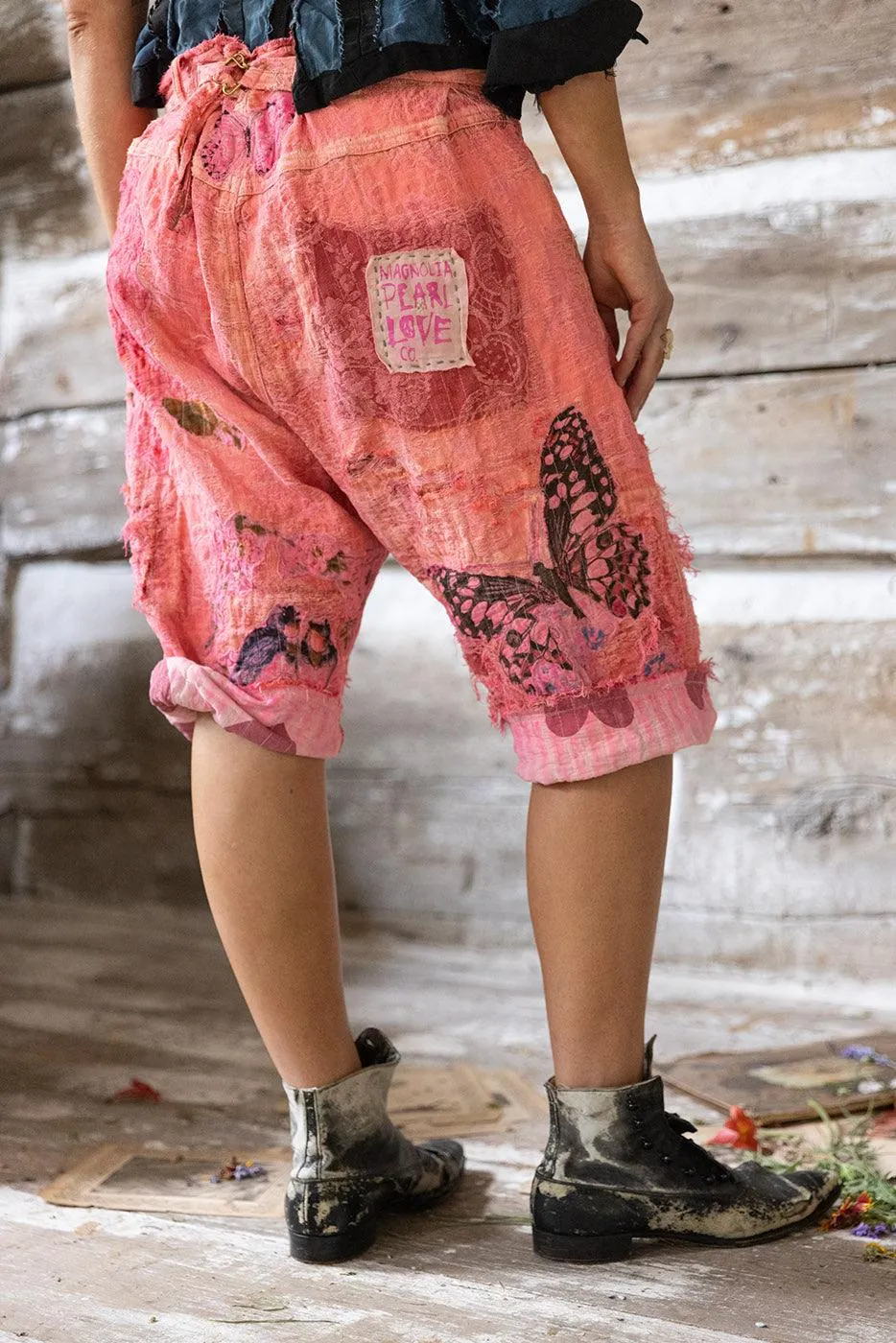 Quilted Miner Garden Shorts