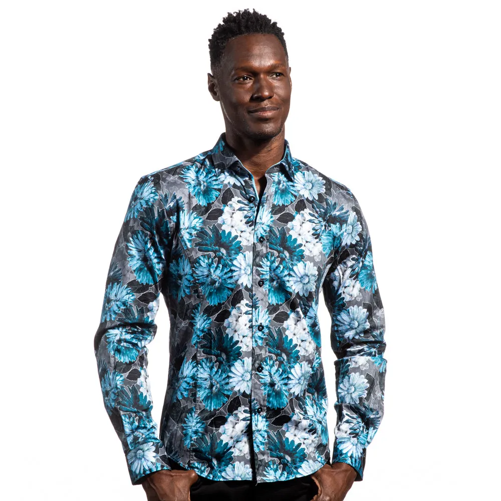 Silver Comeback Button Down Shirt