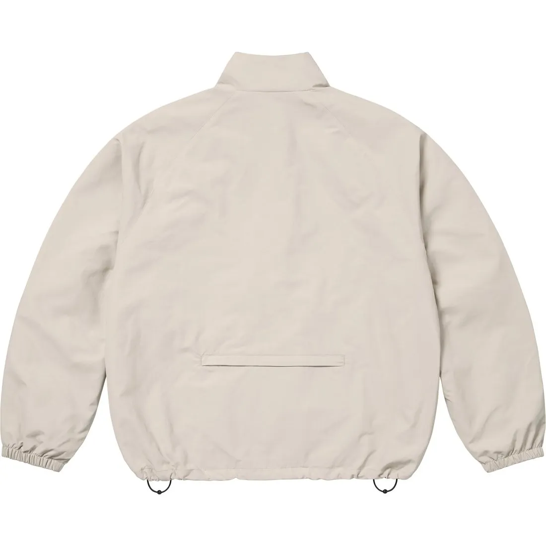 SUPREME CONTRAST ZIP TRACK JACKET-TAN