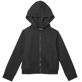 Textured Knit Zip Up