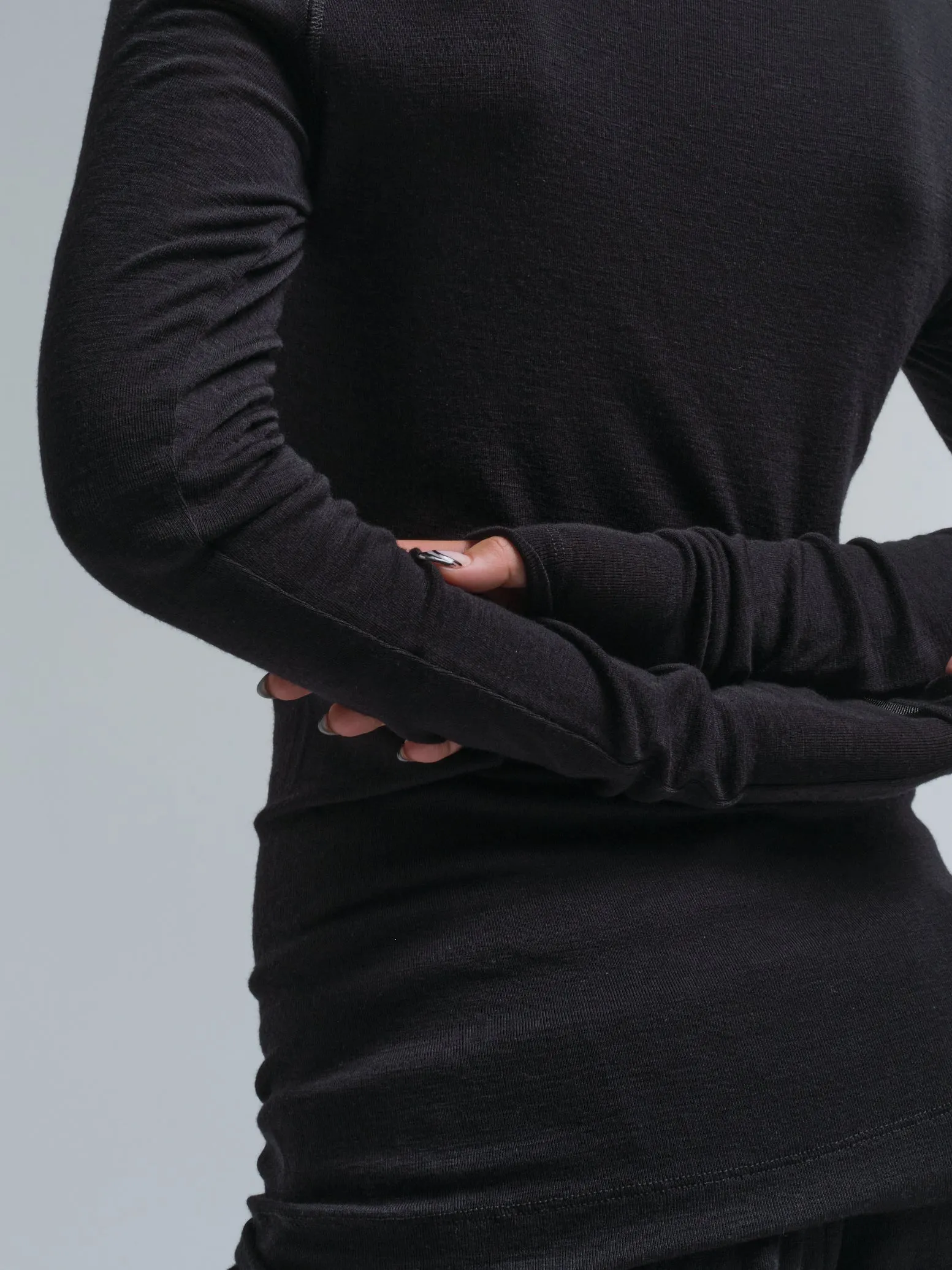 Woolen Jade | Merinowolle - Black
